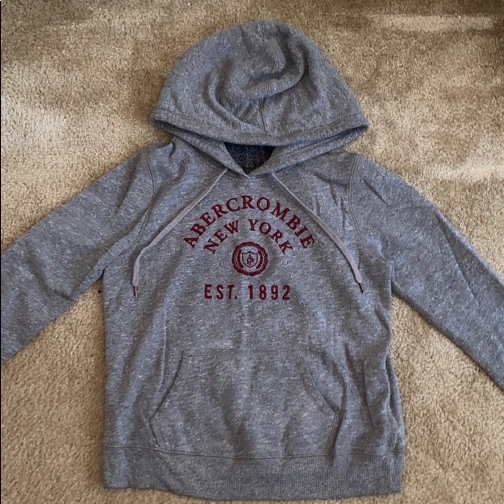 Abercrombie gray hoodie